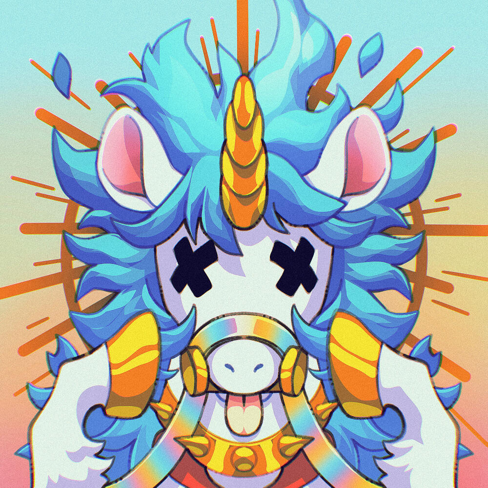 Fried Unicorn Icon